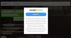 Desktop Screenshot of energiedirect.nl